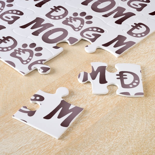 Puzzle Maman Chien (Côté)