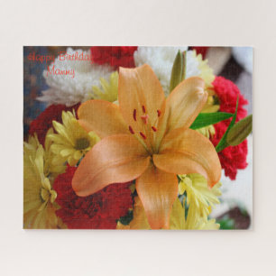 Puzzle Maman d'anniversaire.