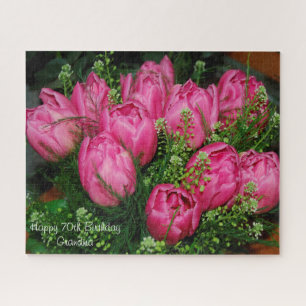 Puzzle Mamie pour son 70ème anniversaire