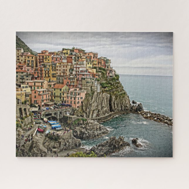Puzzle Manarola, Italie - Cinque Terre - 16x20 - 520 PCs (Horizontal)