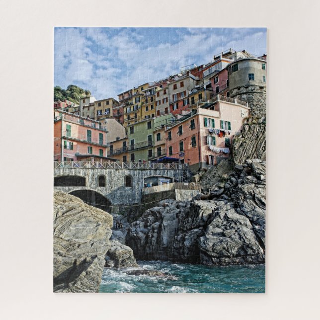 Puzzle Manarola Italie Travel Adventure - 16x20 - 520 pc (Vertical)