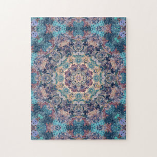 Puzzle Mandala Abstrait