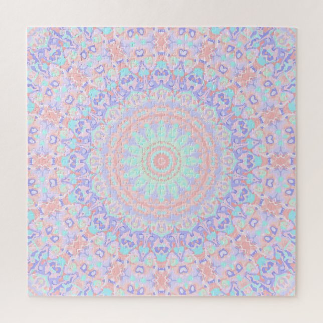 Puzzle Mandala coloré (Vertical)