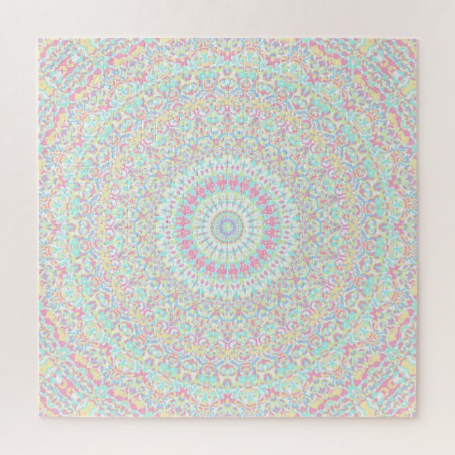 Puzzle Mandala coloré (Vertical)