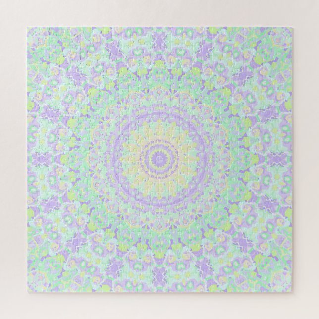 Puzzle Mandala Coloré  (Vertical)