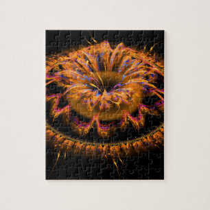 Puzzle mandala de 3d Chakra