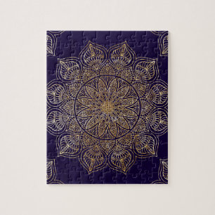 Puzzle Mandala d'or