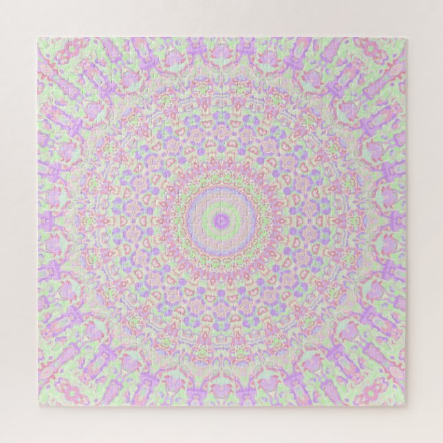 Puzzle Mandala Hippie   (Vertical)