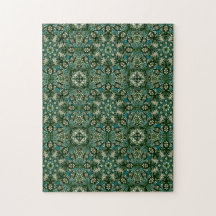 Mandala Vert Très Difficile
