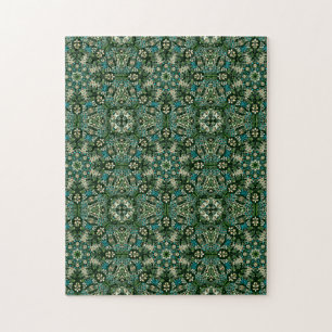 Puzzle Mandala Vert Très Difficile
