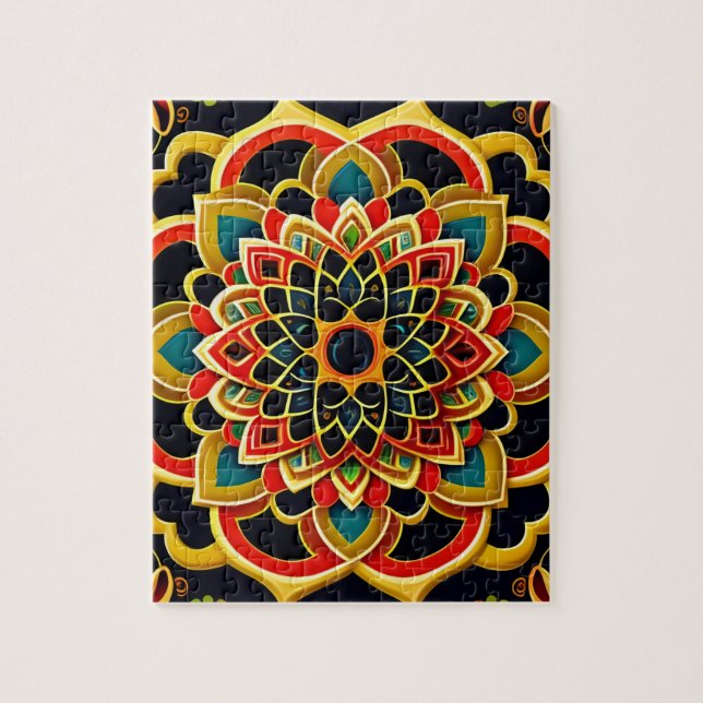 Puzzle Mandala vintage (Vertical)
