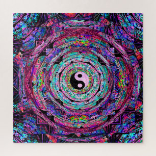 Puzzle Mandala Yin Yang
