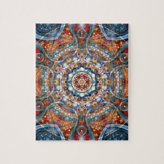 Puzzle Mandalas du coeur de la liberté 25 cadeaux (Vertical)