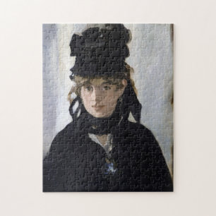 Puzzle Manet - Berthe Morisot with a bouquet of violets