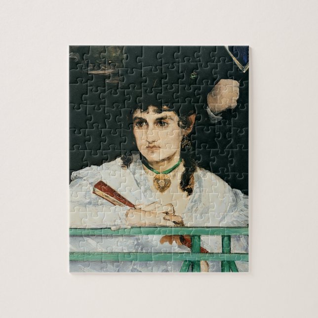 Puzzle Manet | le balcon, détail, 1868-9 (Vertical)