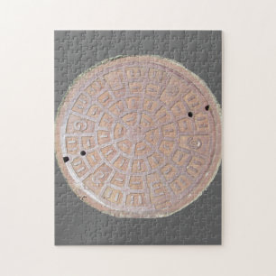 Puzzle - Manhole cover