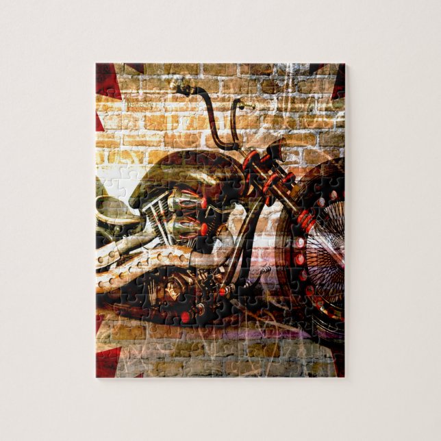 Puzzle Manie de moto (Vertical)