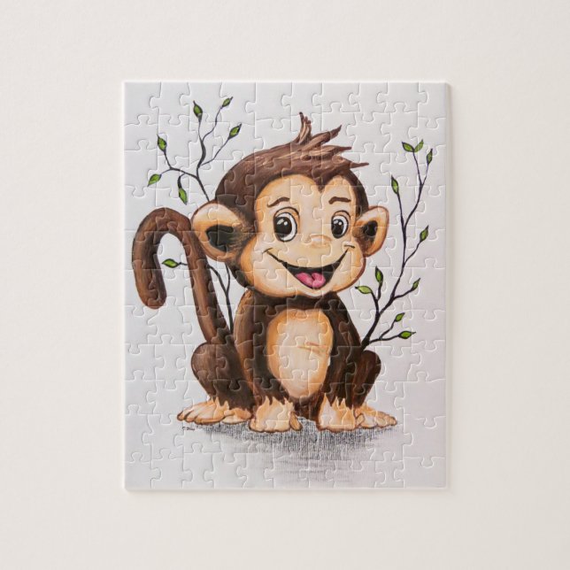 Puzzle Manny le singe (Vertical)