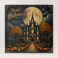 Manoir Élégant Hanté Halloween