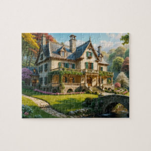 Puzzle Mansion du moment parfait capturé