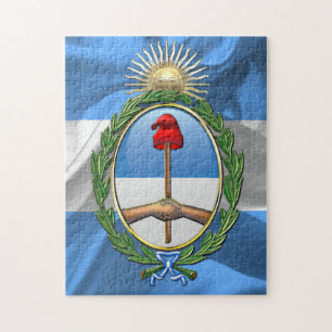 Puzzle Manteau de l'Argentine des bras