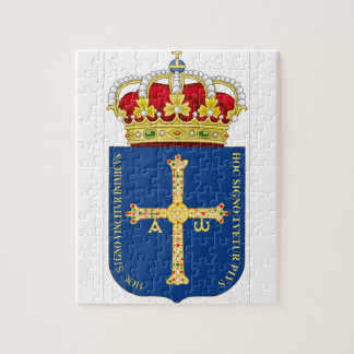 Puzzle Manteau des Asturies des bras (Espagne)