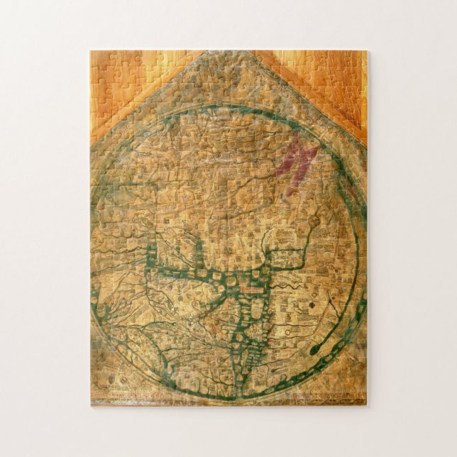 Puzzle Mappa Mundi, c.1290 (Vertical)
