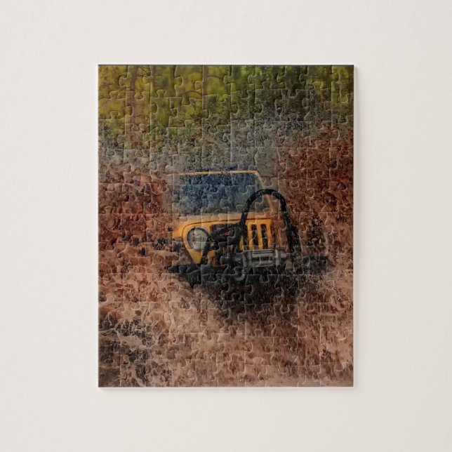 Puzzle Marais Jeeping (Vertical)