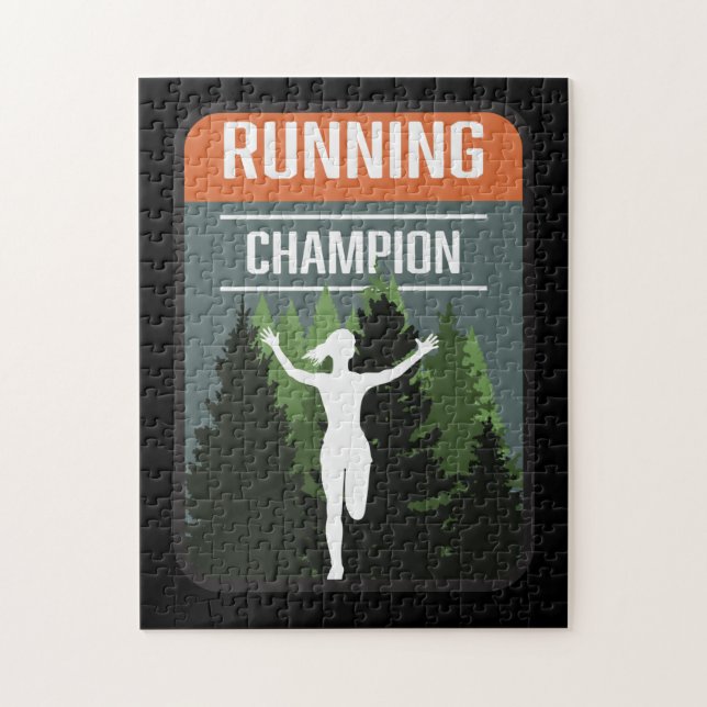Puzzle Marathon, Champion de piste (Vertical)