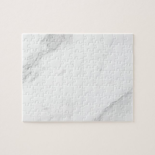 Puzzle Marbre Blanc  (Horizontal)