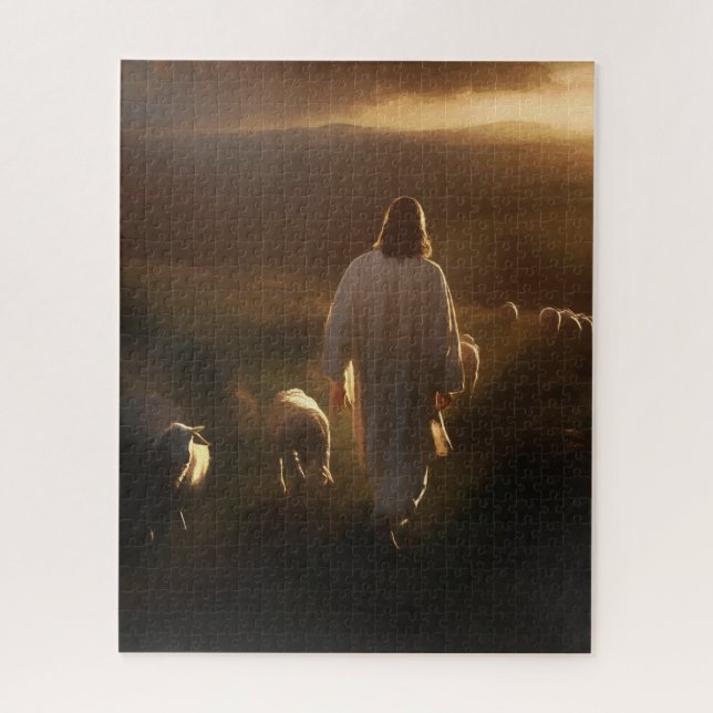 Puzzle Marcher avec Jésus (Vertical)