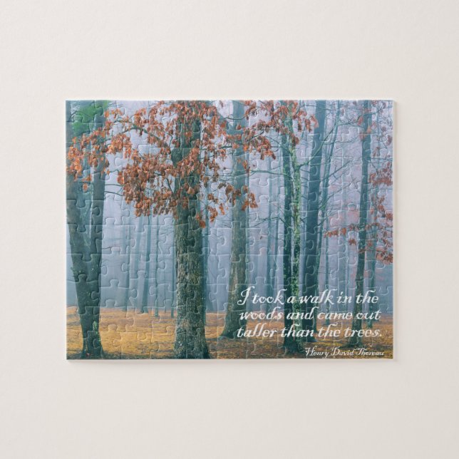 Puzzle Marcher dans les Bois - 8x10 - 110 pcs. (Horizontal)