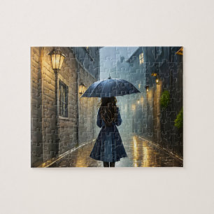 Puzzle Marcher sous la pluie