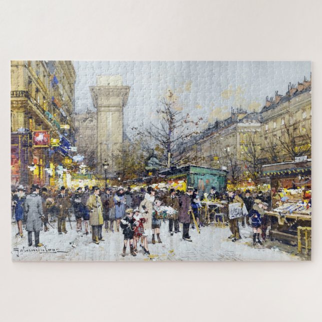 Puzzle Marchés à Porte Saint-Denis, Paris (Horizontal)