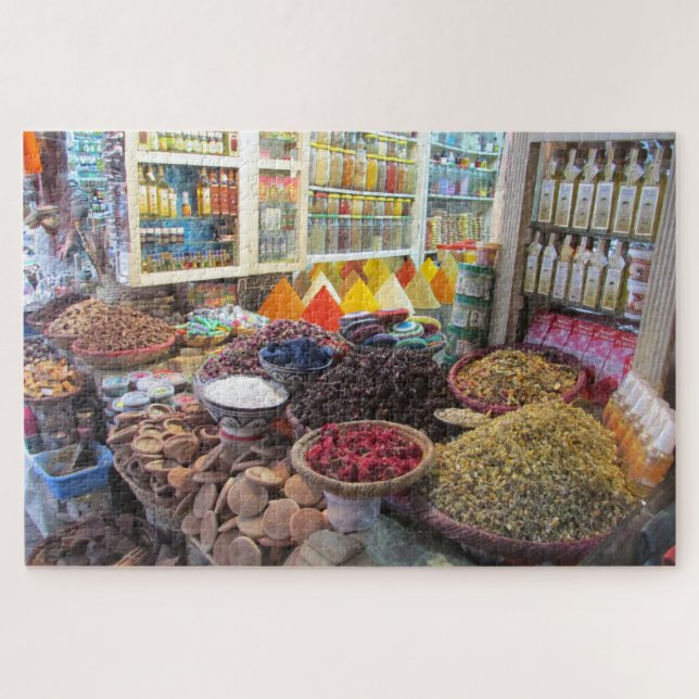 Puzzle marchés de la médina (Horizontal)