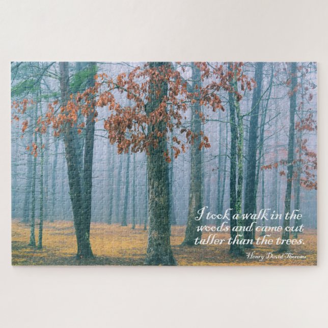 Puzzle Marchez dans les Bois - 20x30 - 1014 pcs. (Horizontal)