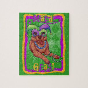 Puzzle Mardi Gras Chien