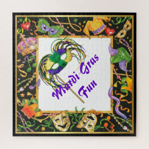 Puzzle Mardi Gras Fun