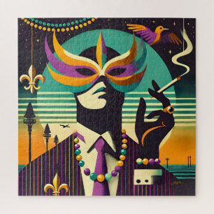 Puzzle Mardi Gras l'Homme qui Fume