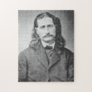 Puzzle Maréchal Wild Bill Hickok Vieux Ouest Tireur d'éli