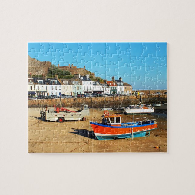 Puzzle Marée basse à Gorey (Horizontal)