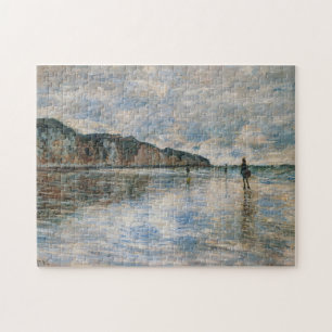 Puzzle Marée basse à Pourville Monet Fine Art