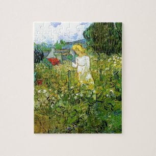 Puzzle Marguerite Gachet dans le jardin