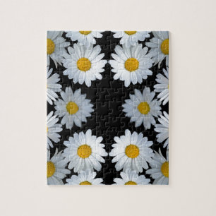Puzzle marguerite noire des années 90