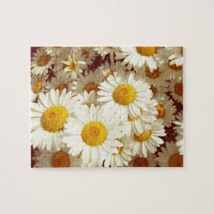 Puzzle marguerites vintages