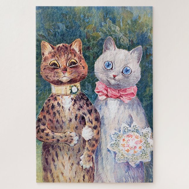 Puzzle Mariage de chat, Mariage, Mariée, Mariée, Louis Wa (Vertical)