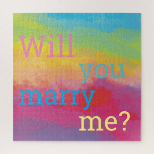 Puzzle Mariage gay proposition de mariage