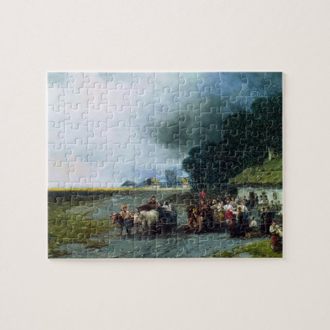 Puzzle Mariage ukrainien traditionnel (Ukraine) (mariage) (Horizontal)