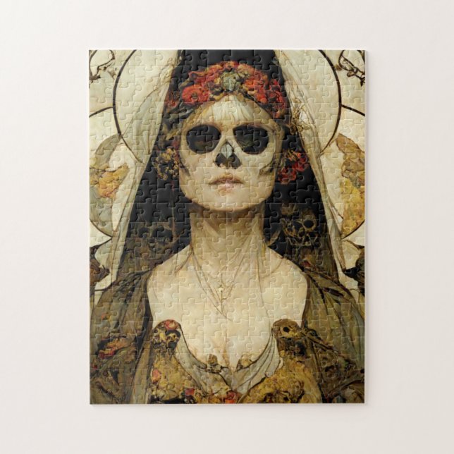 Puzzle Mariée De La Mort Horreur Gothique (Vertical)