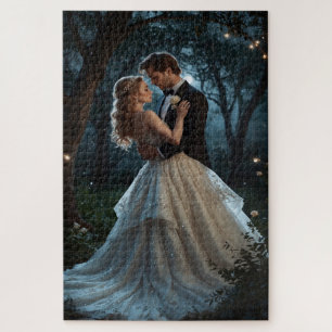 Puzzle Mariée et salle